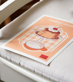Affiche A5 "Pudding Custard"