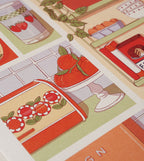 Affiche cuisine vintage