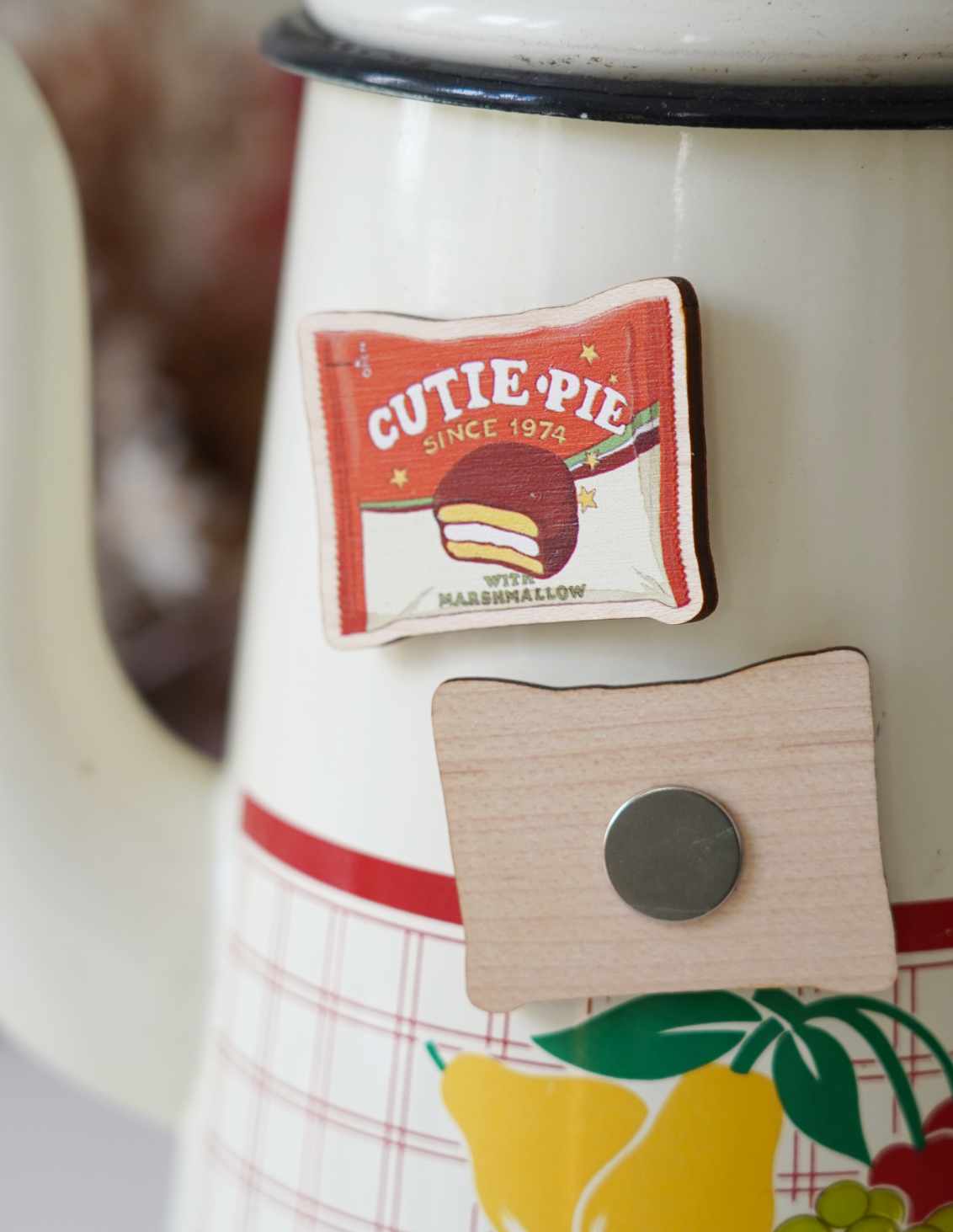 Magnet en bois - Cutie Pie