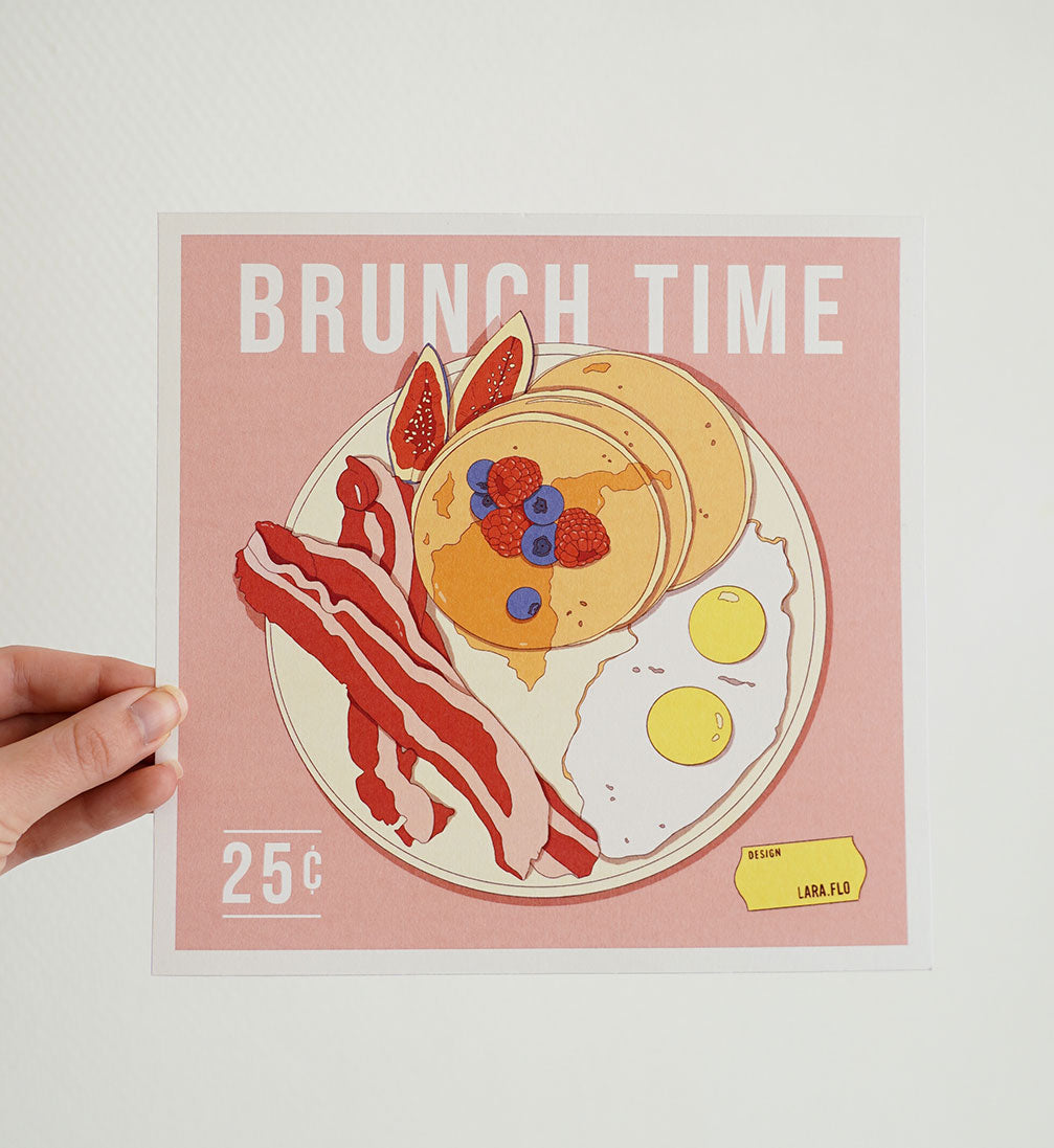 illustration brunch