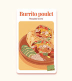 Fiche Recette Burrito poulet
