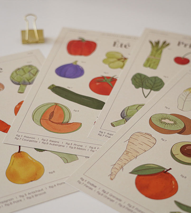 calendrier des fruits et légumes de saison