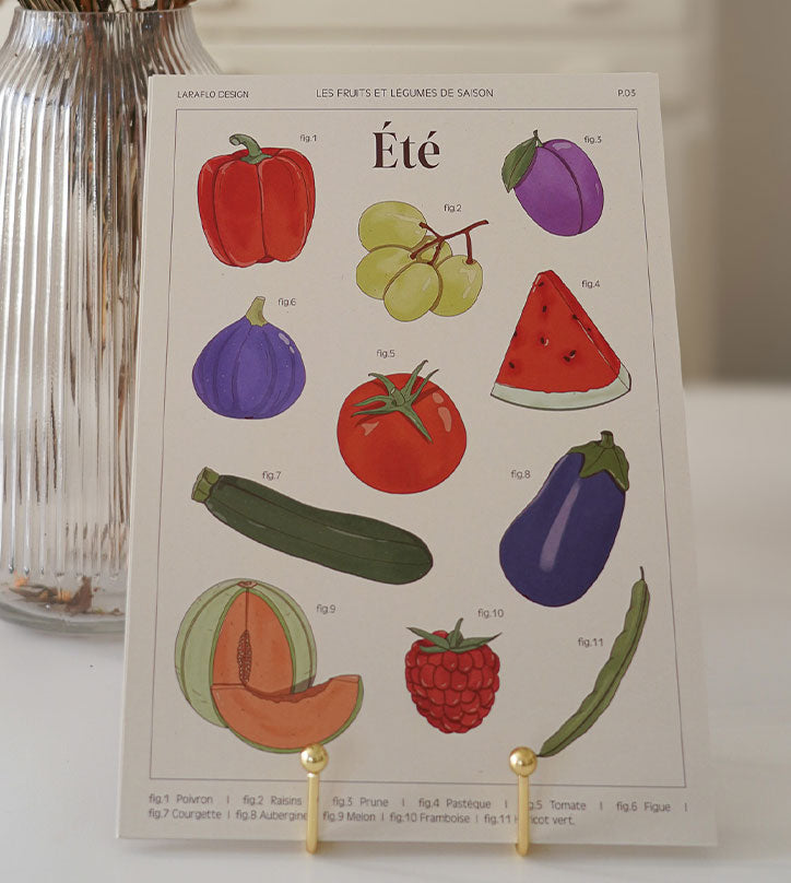 calendrier fruits et légumes