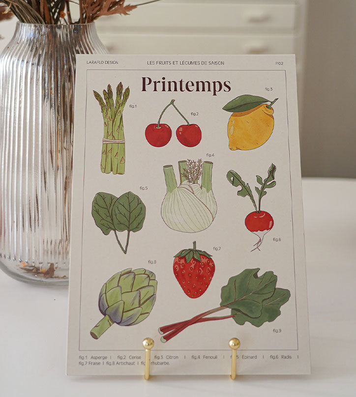 calendrier fruits et légumes