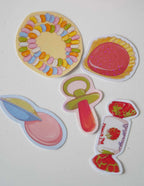 Pack stickers - Candy mix nostalgie
