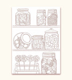 A5 Coloriage - Rayon sucrerie