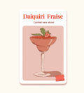Fiche Recette Mocktails - Daiquiri fraise