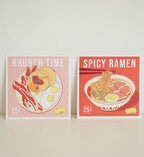illustration brunch et ramen