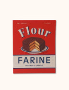 Étiquettes Bocaux – farine