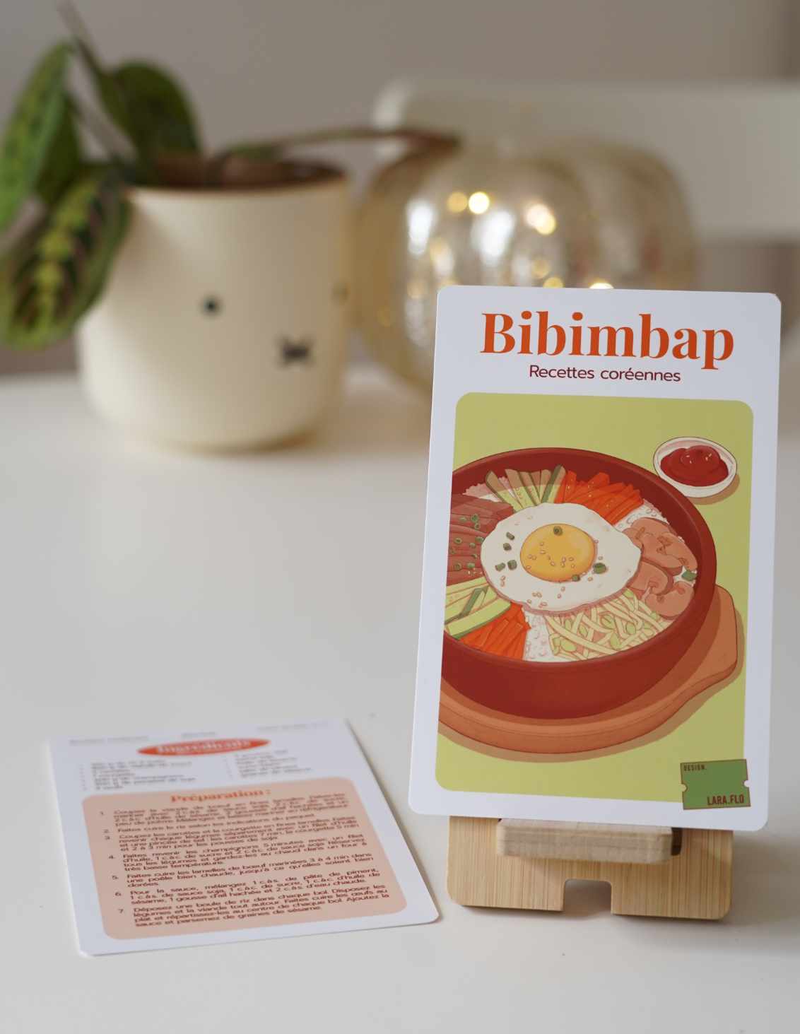 Fiche Recette Bibimbap