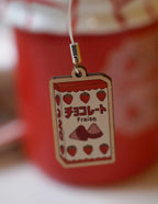 Grigri de téléphone - Fraise