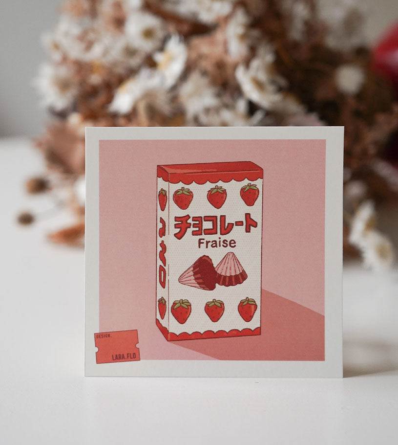 Mini prints carrés – Packaging Japonais