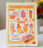 Affiche "Pause glacée"