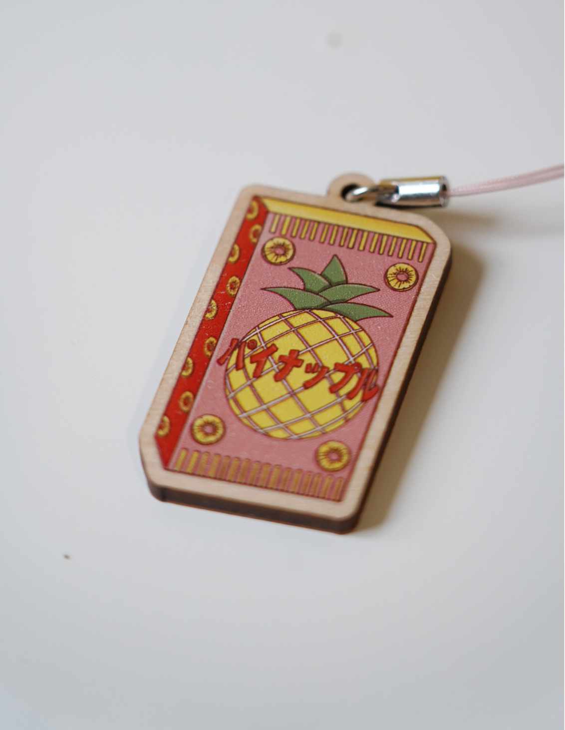 Grigri de téléphone - Ananas