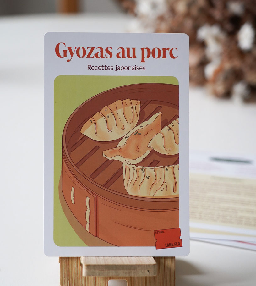 Fiches Recette Gyozas au porc