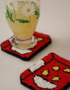 sous-verre Punch Needle Kellogg's