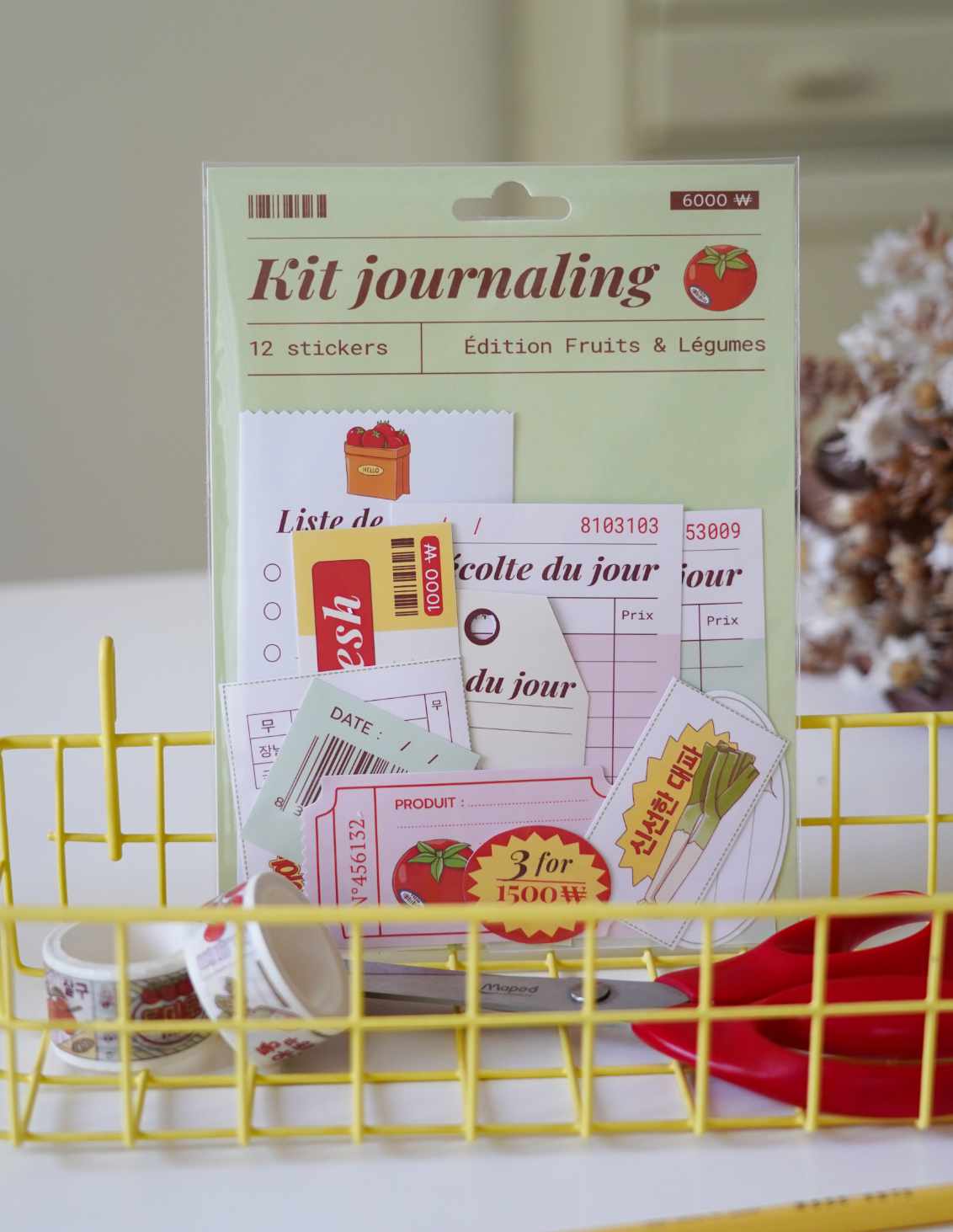 Kit journaling - Edition fruits et légumes