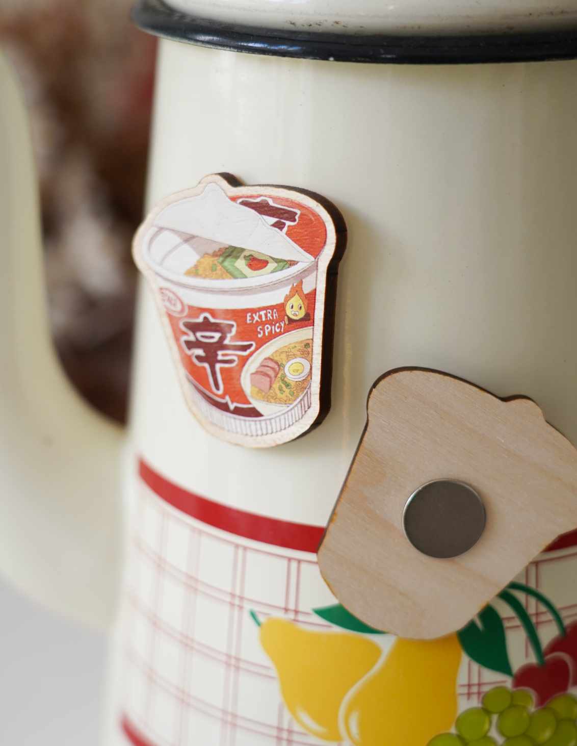 Magnet en bois - Ramen