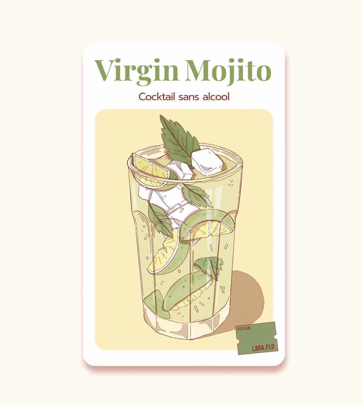 Fiche Recette Mocktails - Mojito