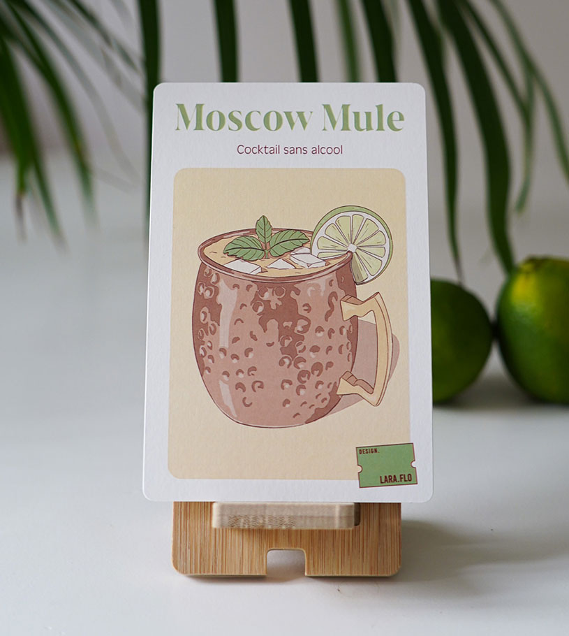 Fiche Recette Mocktails - Moscow Mule
