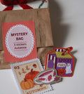 mystery bag stickers