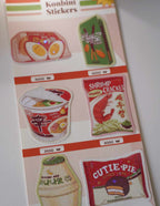 Pack stickers - Konbini Coréen