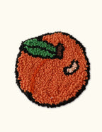 sous-verre Punch Needle pêche