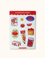 Planche de stickers "Saison des tomates"