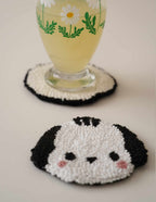 sous-verre Punch Needle Pochocco