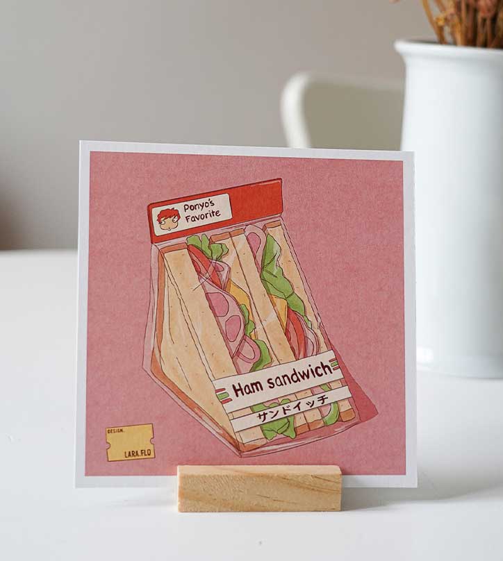 Affiches nourriture Ghibli