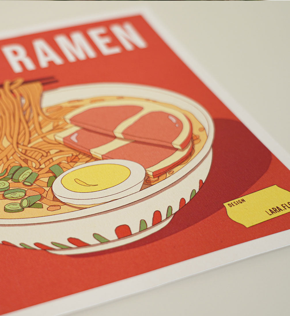 illustration ramen zoom