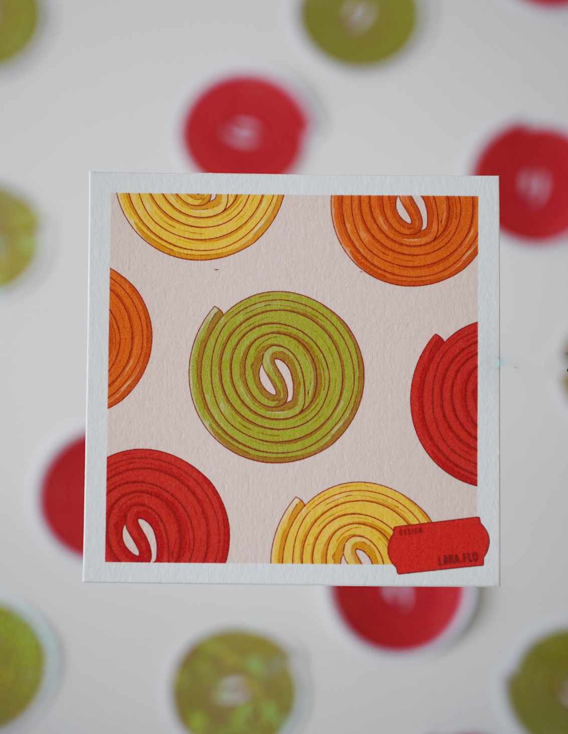Mini prints carrés – Bonbons