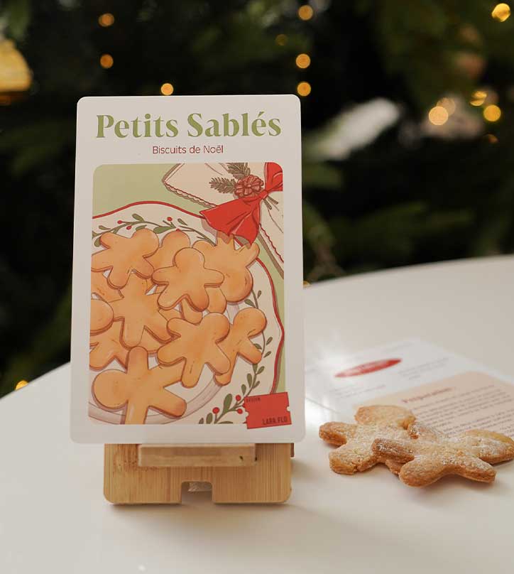Fiche Recette Biscuits - Petits sablés