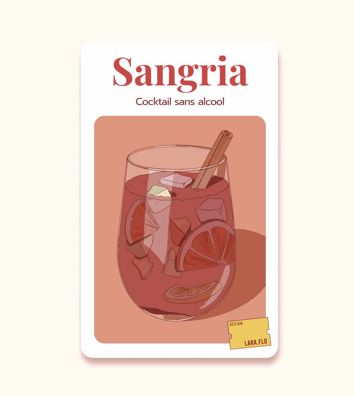 Fiche Recette Mocktails - Sangria