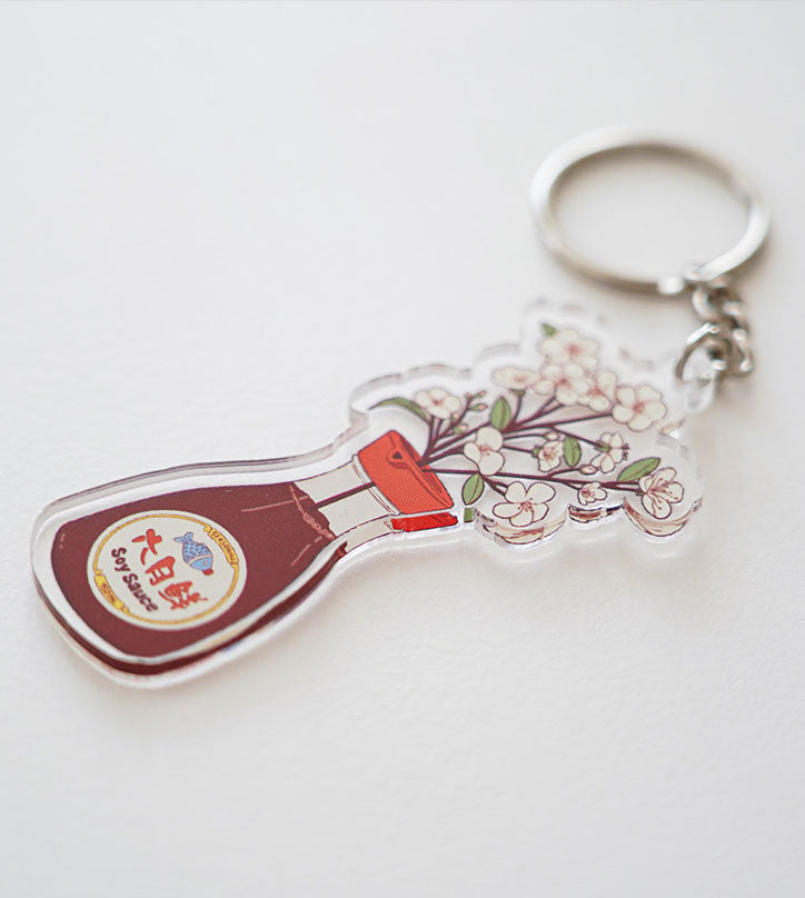 porte-clés sauce soja