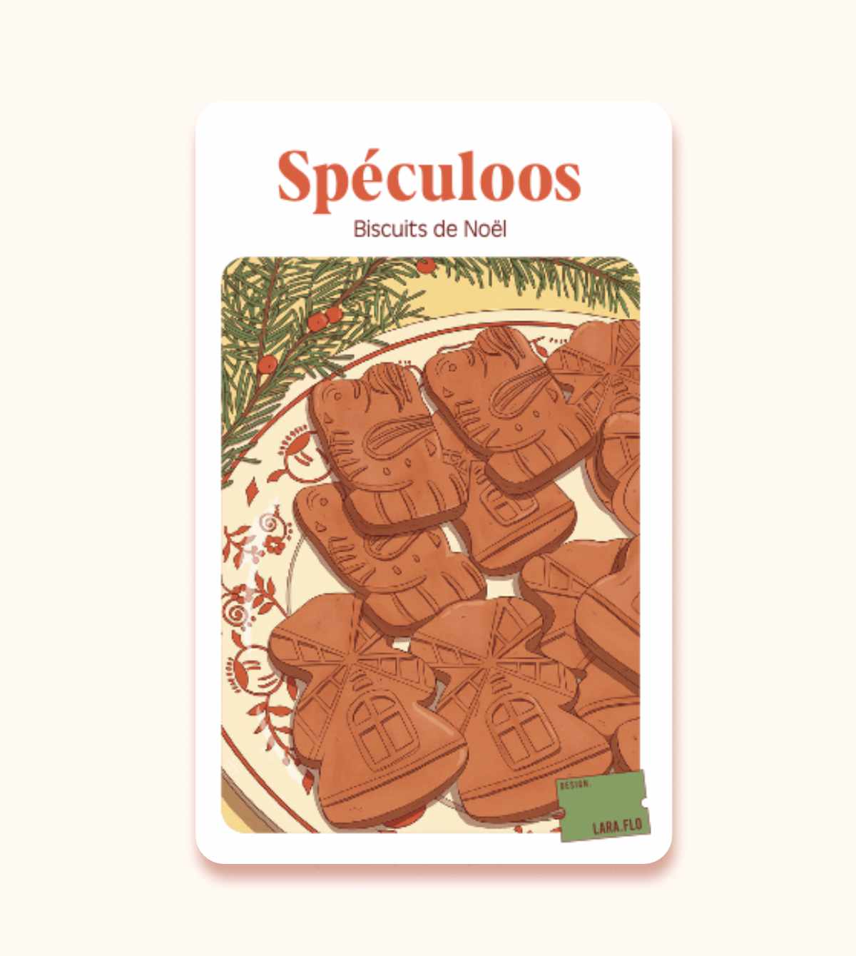 Fiche Recette Biscuits - Spéculoos
