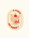 Fruit Stickers "a piece of cake"