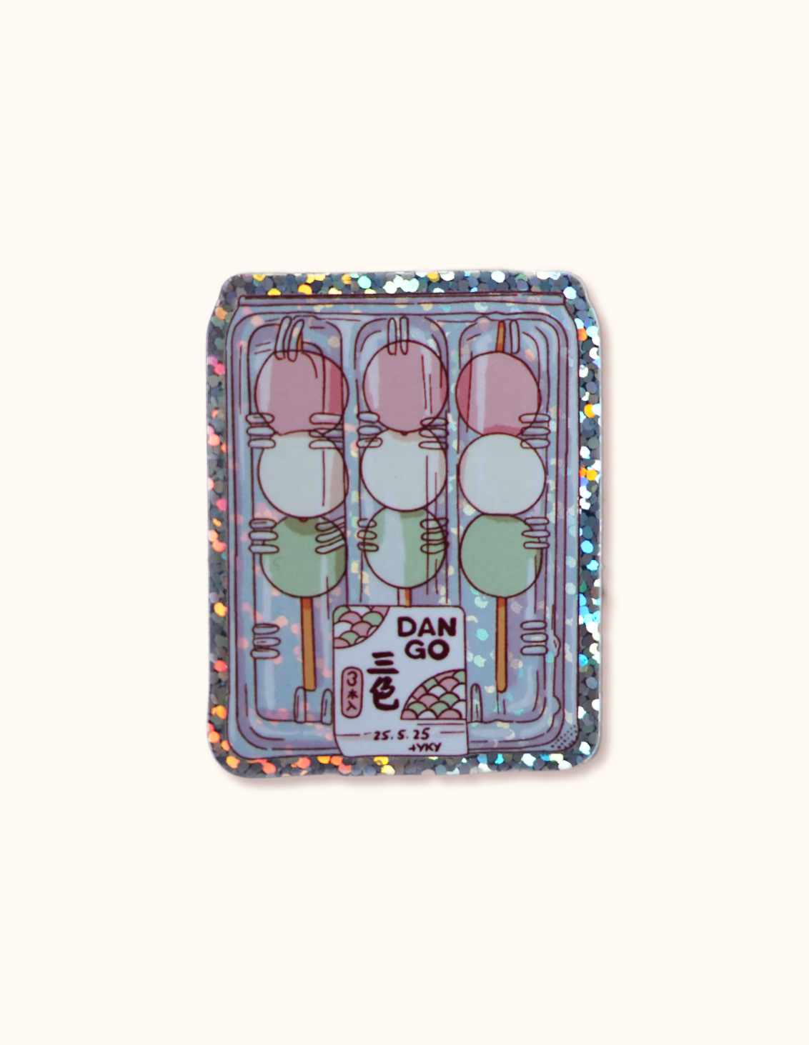 Stickers pailleté Dango