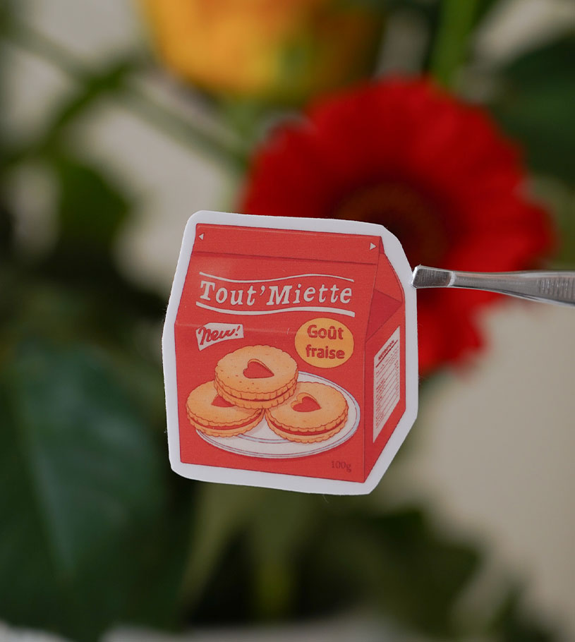 stickers biscuit vintage