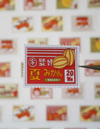 Sticker timbre melon coréen