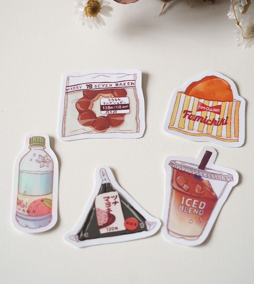 Pack stickers - Kombini Japonais