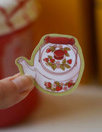 Sticker Théière vintage