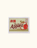Sticker timbre pomme