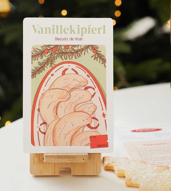 Fiche Recette Biscuits - Vanillekipferl