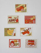 Washi Tape timbres fruits