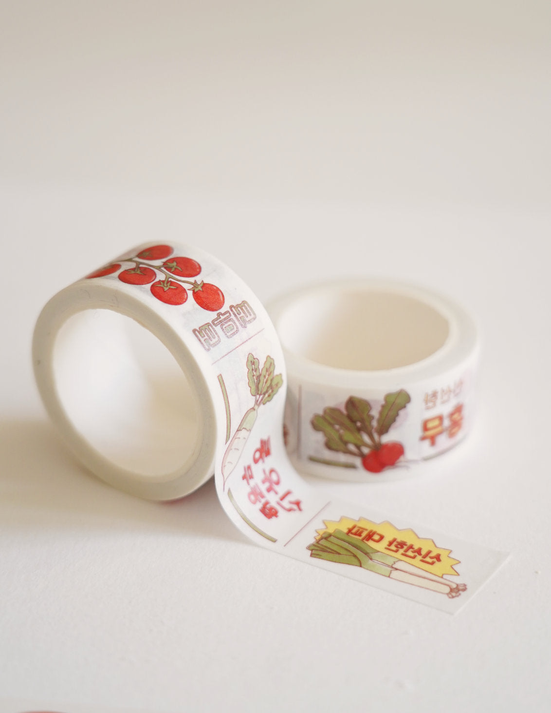 Washi Tape légumes coréen