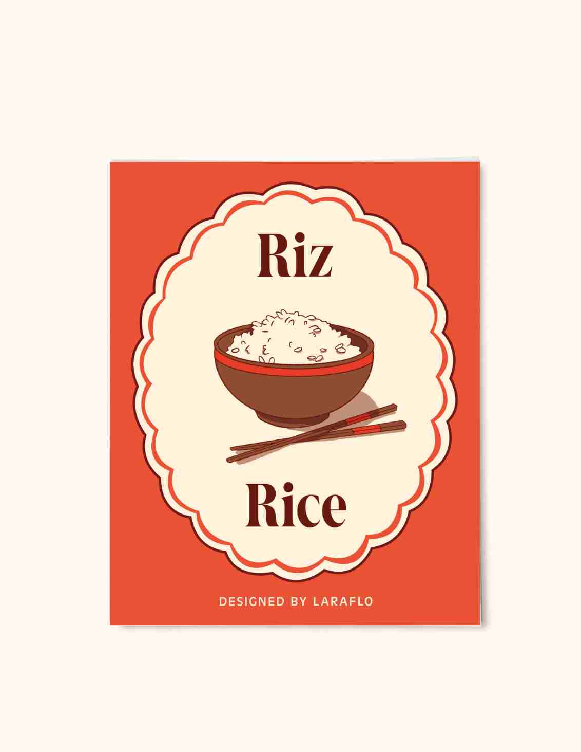 Étiquettes Bocaux – riz