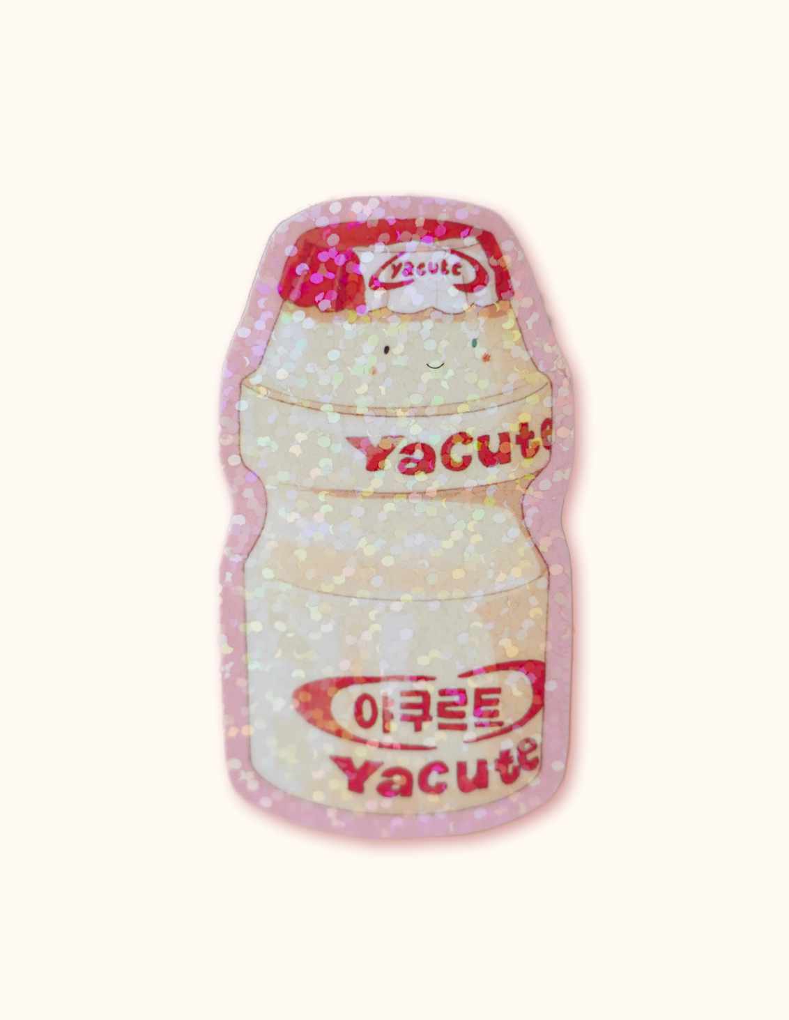 Sticker Yacute (paillettes)