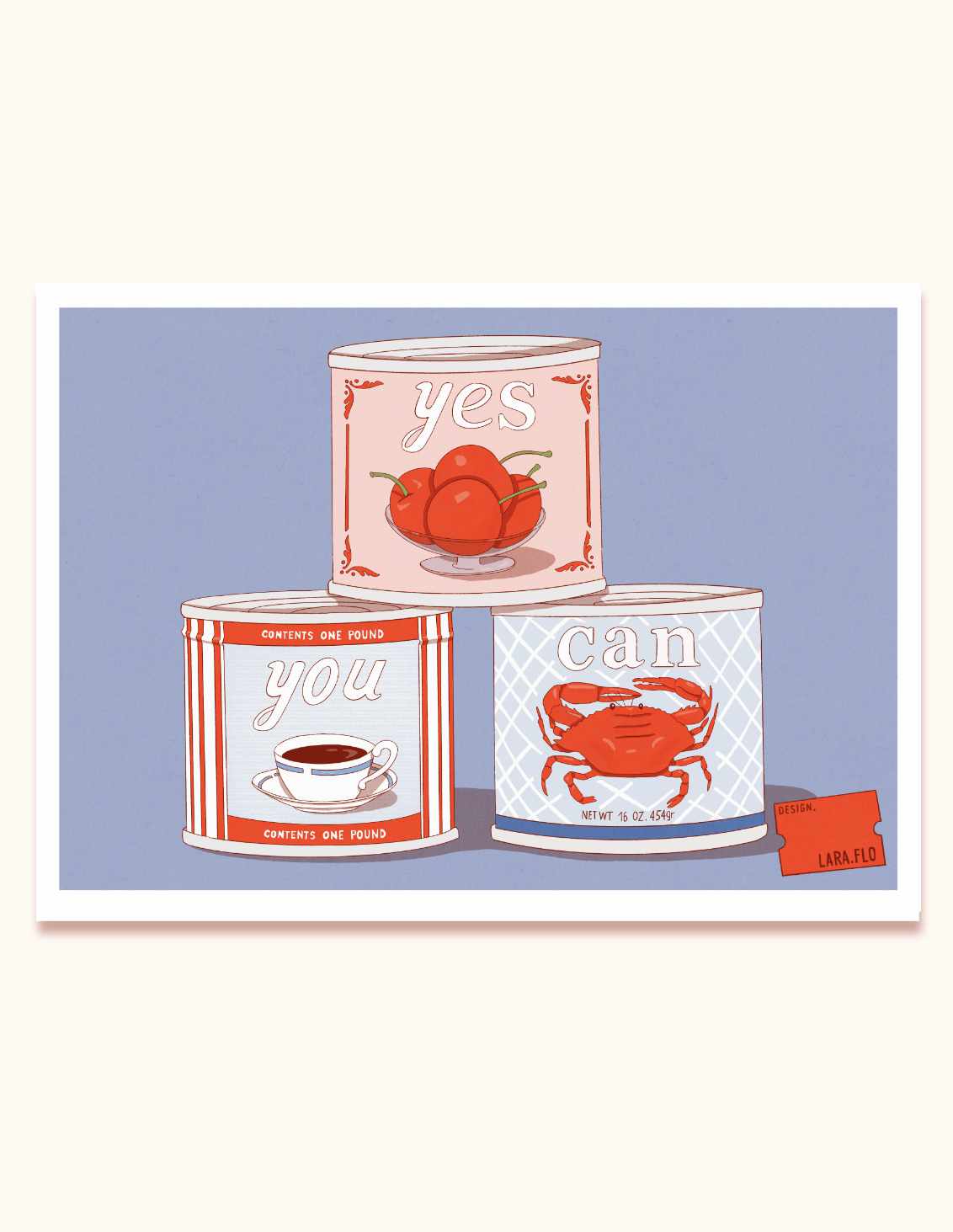 Print A6 "Yes you can"