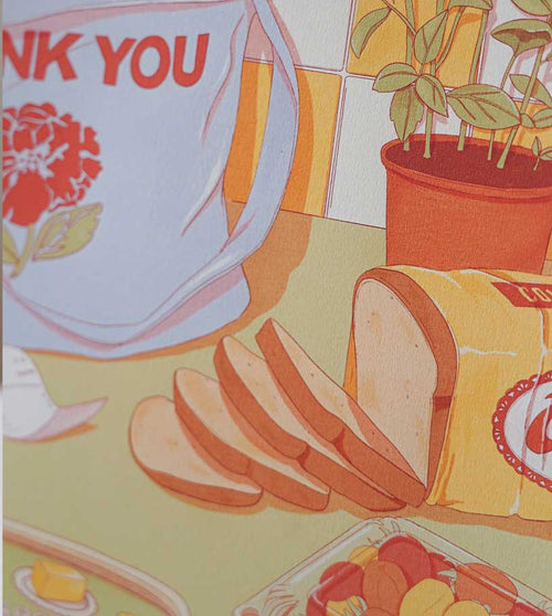 Affiche "Retour des courses"